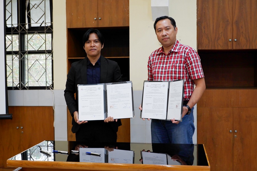 Penandatanganan kerja sama ITN Malang dan PT Amerta Geospasial Indonesia